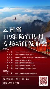 云南省119消防宣传月新闻发布会